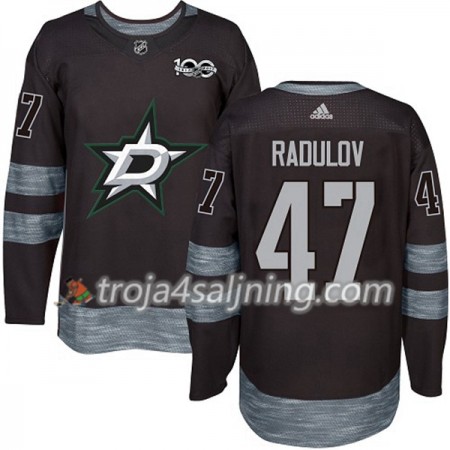 Dallas Stars tröja Alexander Radulov 47 1917-2017 100th Anniversary Adidas Svart Authentic - NHL Tröjor Herr